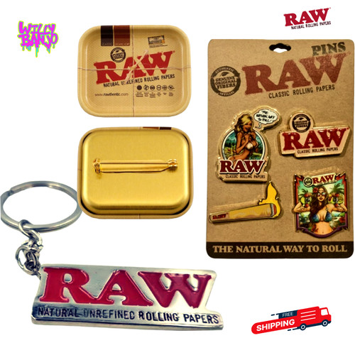 Raw pins badges logo metal - badges,