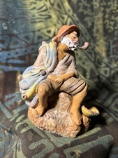 statuina ceramica artigianale Siciliana dipinta