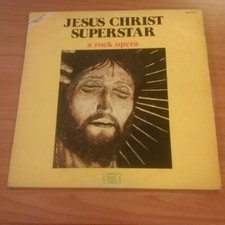 LP OST THE ALAN CADDY ORCHESTRA JESUS CHRIST SUPERSTAR VG-/EX- ITALY 1974 RAI