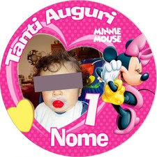 Cialda MINNIE Compleanno