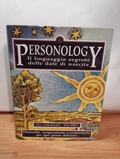 LIBRO PERSONOLOGY IL LINGUAGGIO SEGRETO DATE DI NASCITA PIEMME 2°EDIZIONE 1998