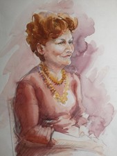 Tecnica Mista Luca Bottini Arte Contemporanea Ritratto