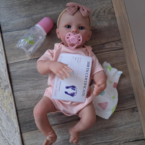 Bambola reborn bambino - reborn, 46