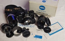 Minolta XD7 Nera con