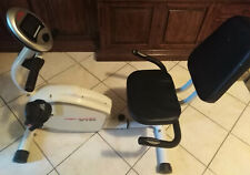 CYCLETTE ORIZZONTALE HIGH POWER RECUMBENT BK R 209 Bianco Volano 7Kg