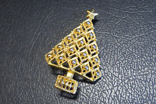 BELLA SPILLA NATALIZIA - ALBERO DI NATALE DORATO -