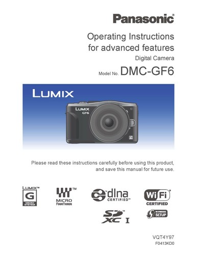 Panasonic lumix dmc gf6 - panasonic,
