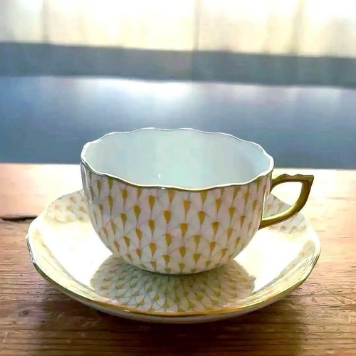 Herend ecaille piattino tazza - herend,