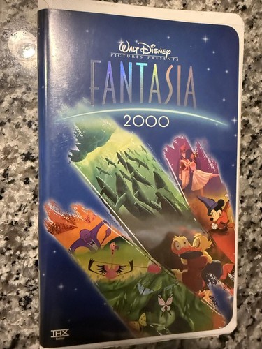 Fantasia 2000 vhs walt disney - fantasia,