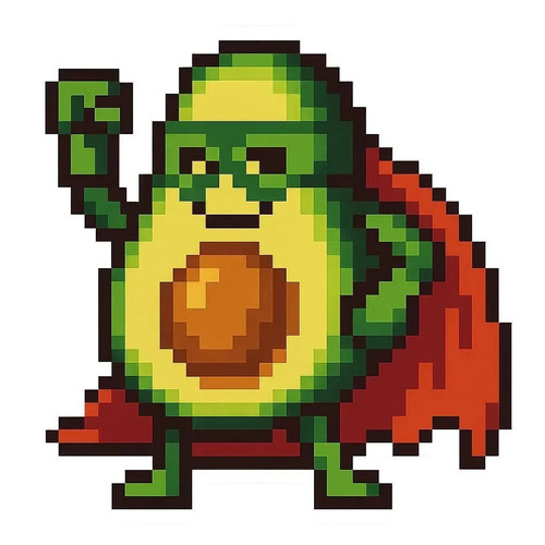 Adesivi supereroi avocado - 4, 9