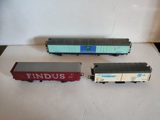 LIMA HO LOT 3 WAGON MARCHANDISE FINDUS INTERFRIGO ET BP   BEL ETAT