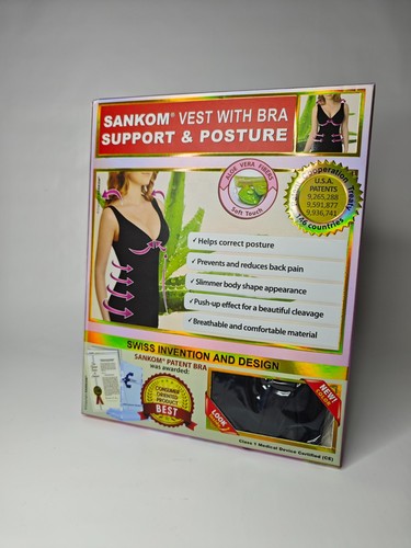 Sankom gilet con reggiseno - sankom,
