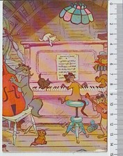 GLI ARISTOGATTI - Walt Disney 1973 italy cartolina viaggiata