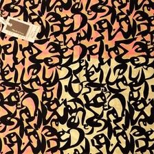 Foulard stampato fantasia MANILA GRACE donna S3/I/F002VS nero ma001