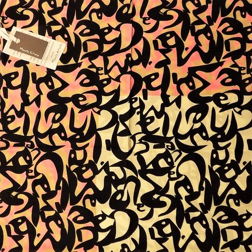 Foulard stampato fantasia