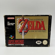 The Legend of Zelda A Link to the Past SNES Super Nintendo PAL-ITA GiG