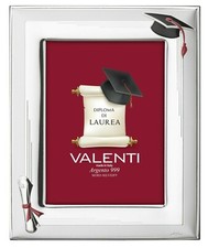 Cornice Porta Foto 13 x 18 Valenti In Argento Laurea B 2020