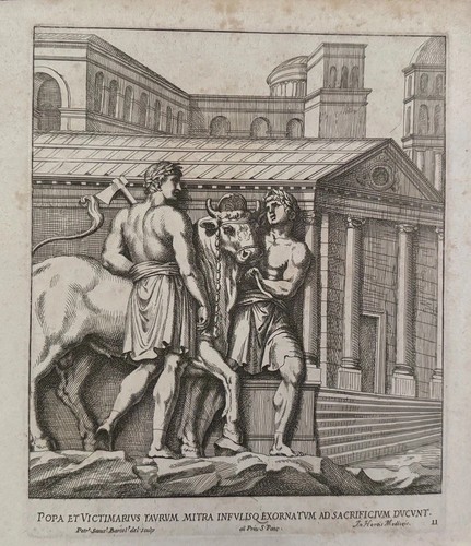 Xvii secolo incisione rame - incisione,
