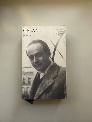 Paul celan poesie i - –, |