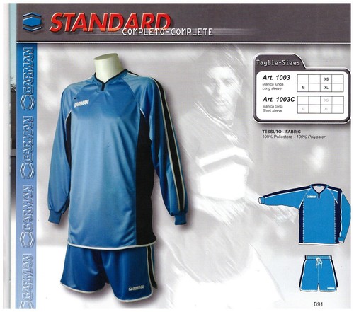 Completo calcio manica lunga - completo,
