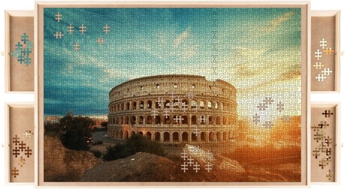 Tavolo legno per - in, puzzle