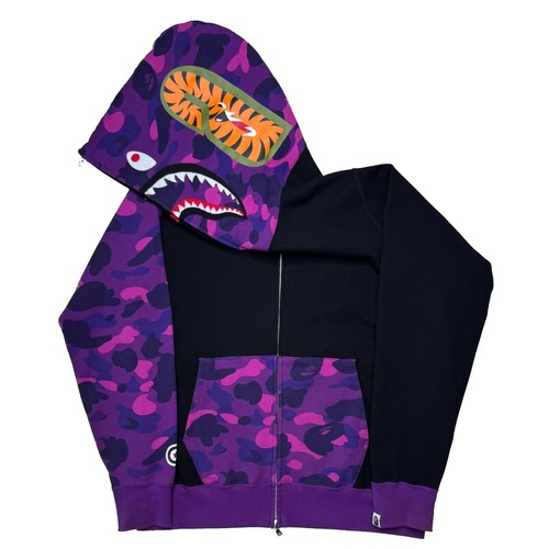 Felpa con cappuccio bape - felpa,