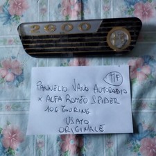 Mascherina copri autoradio Alfa Romeo 2600 Spider  Touring Epoca