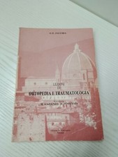 LEZIONI DI ORTOPEDIA E