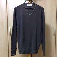 MAGLIONE IN MAGLIA SEVRES USATO [ALTA QUALITÀ, BELLISSIMO ARTICOLO], SCOLLO A V MADE IN ITALY