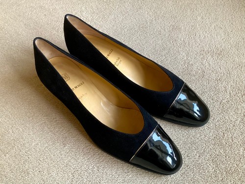 Neuf escarpins cuir daim - neuf,