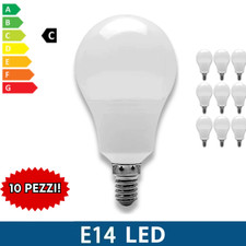 10 LAMPADINE LED E14 da 3W 6W