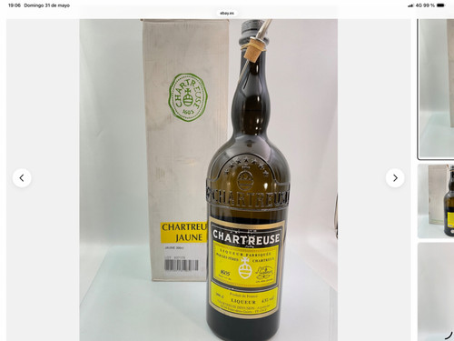 Chartreuse liqueur jaune peres - chartreuse,