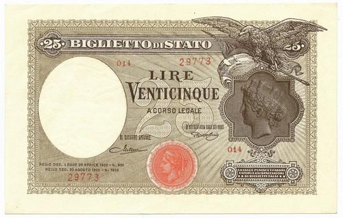 Lire biglietto stato - biglietto, di