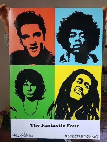 Quadro moderno dipinto mano - quadro,