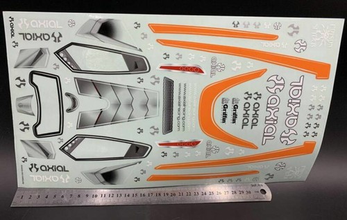 Adesivo corpo corsa - x1,