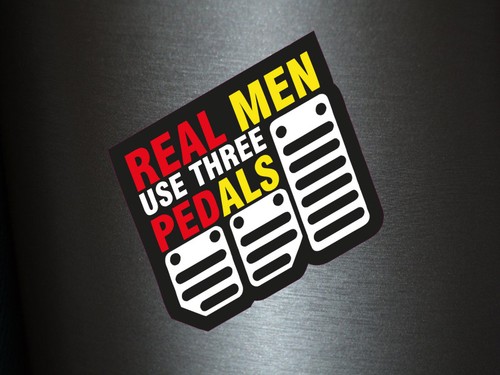 Adesivo real men use - adesivo, three
