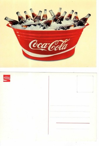 Cartolina postcard coca cola - cartolina,