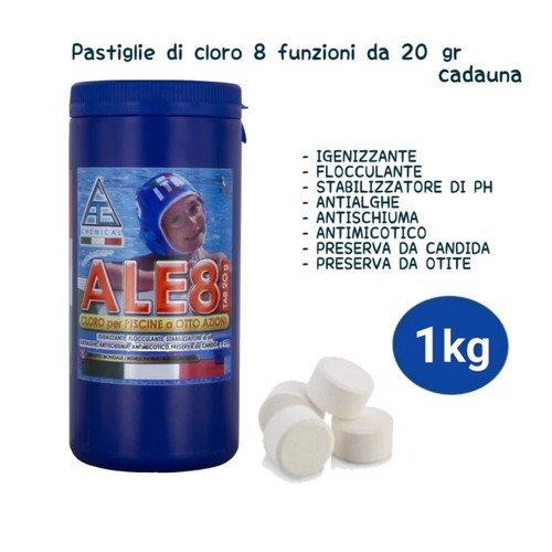 Cloro funzioni per piscina - 8,