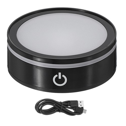 Base luce led espositore - base,
