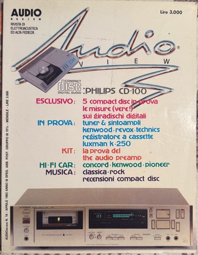 Audio review aprile - audio, (aprile