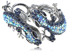 Shimmery blue crystal - shimmery,
