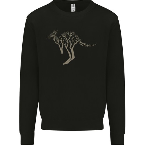 Felpa uomo kangaroo ecology - uomo,