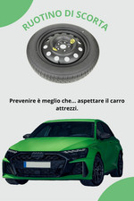 Ruotino di Scorta per AUDI RS3 - 125/70R19 (66x15 cm)