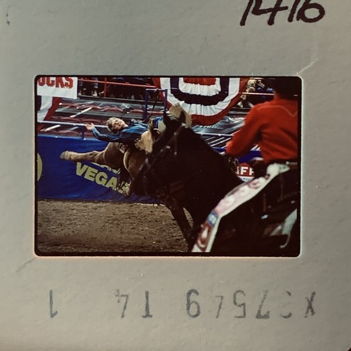 Vintage 1971 35mm slide rodeo - vintage,