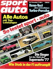 Sport Auto 11/ 1977 96 Seiten