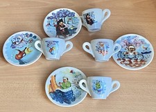 Set Da 4 Tazzine E Piattini Da
