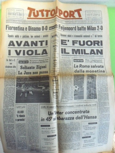 Tuttosport 1969 vari - 1969, numeri