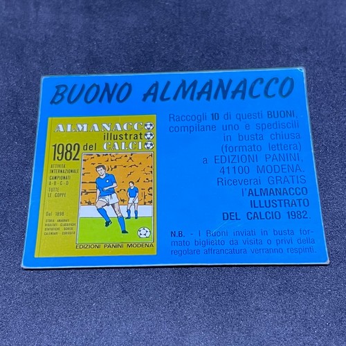 Calciatori 1981 buono - 1981/82,