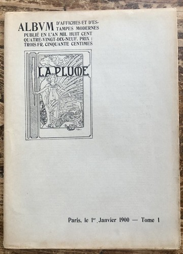 1900 plume album affiches - la, d'affiches