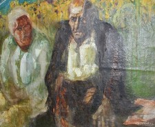 Dipinto ad olio vintage